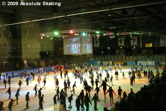 After party on ice